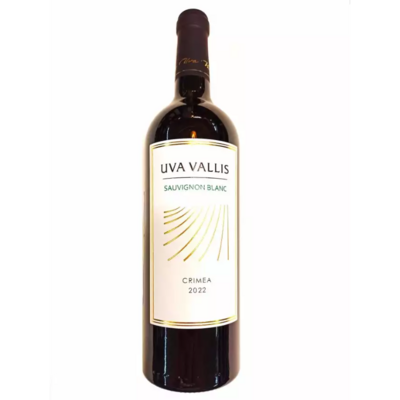 Белое сухое вино UVA Vallis Sauvignon Blanc, Россия, Крым